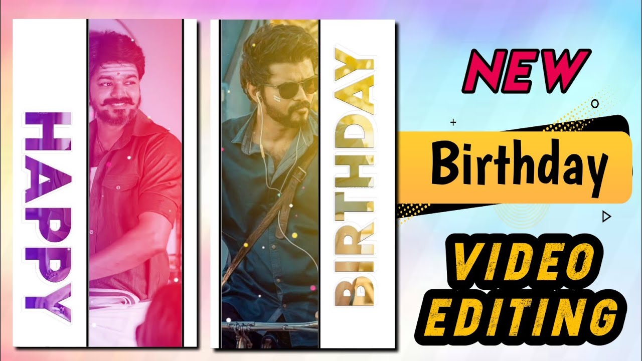 New Birthday Video Editing in VN Editor | Birthday Video Editing in Tamil | PJ Tech
