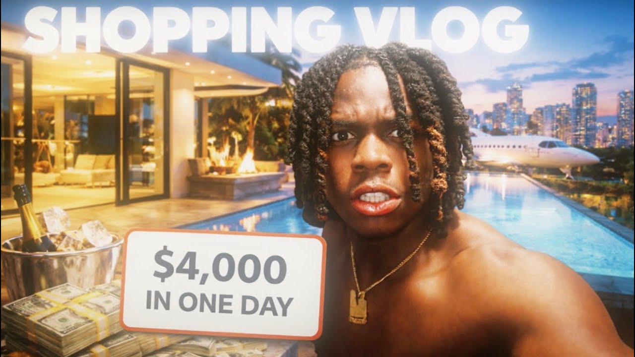 A DAY IN LIFE WITH TEDDY2COLD PT.1 | SHOPPING VLOG |