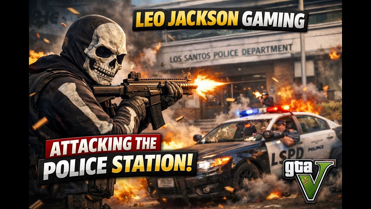 skeleton  team vs los santos police in gtav  #gta #gtaonline #shortsfeed