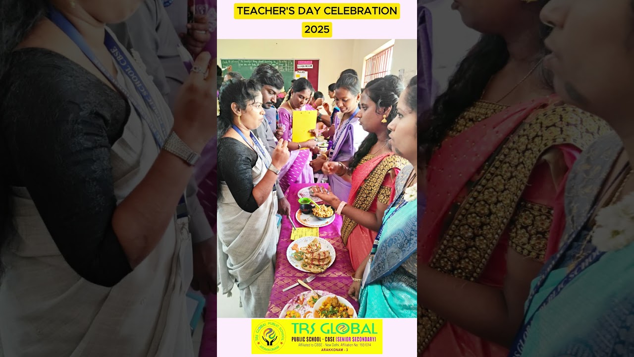 Teacher's Day Celebrations @TRS | Teachers having fun
