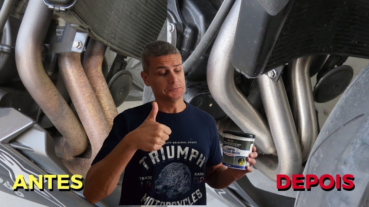 COMO LIMPAR O ESCAPE COM GEL DECAPANTE? SERÁ QUE FUNCIONA?