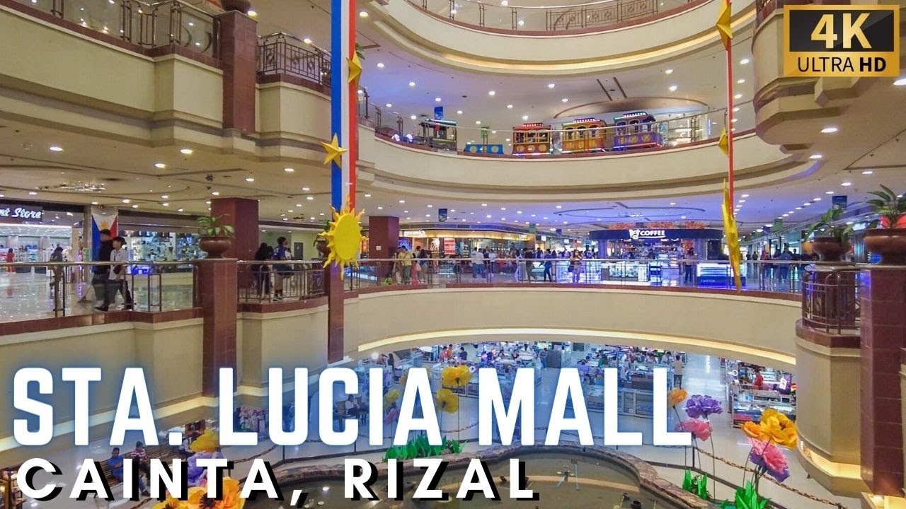 STA LUCIA MALL in CAINTA RIZAL | Full Walking Tour [4K] Philippines - June 2023