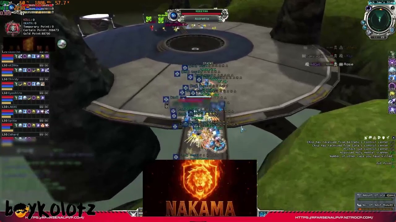 NAKAMA vs LOS`PENDEJOS [Friendly GvG - 2 PT] RF Arsenal