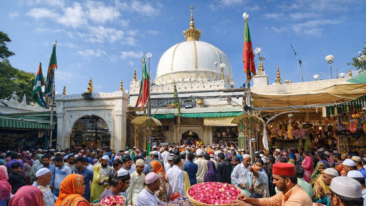 Ajmer Sharif Khwaja Garib Nawaz Dargah Live Mahoul Kya Hai (2026) 
