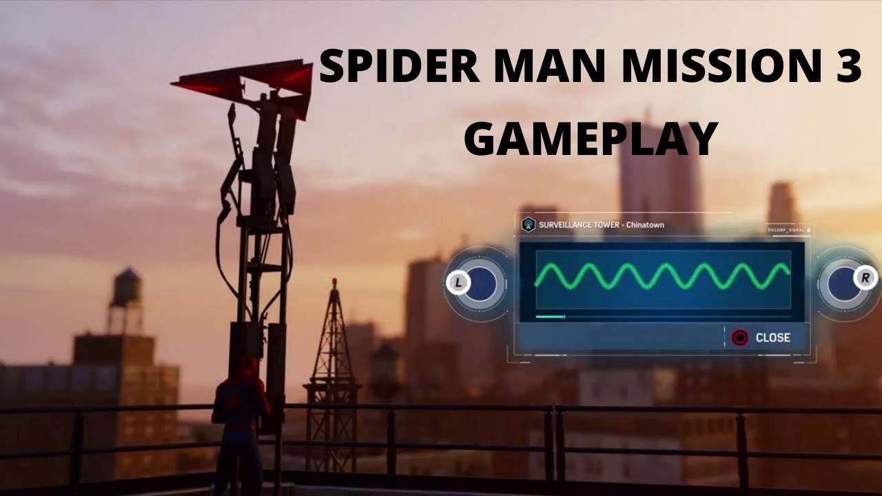 Spiderman Ps4 | Mission 3 | Fixing The Towers