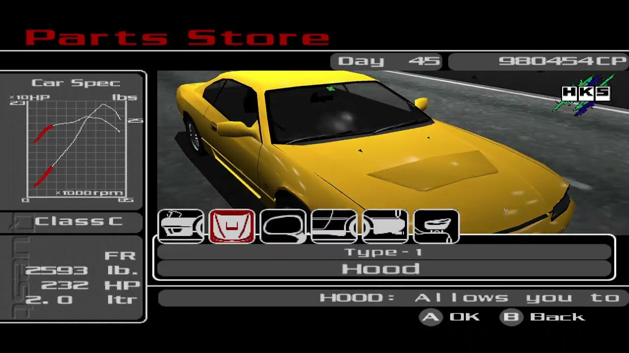 Tokyo Xtreme Racer 2. Day 45: More style to S15