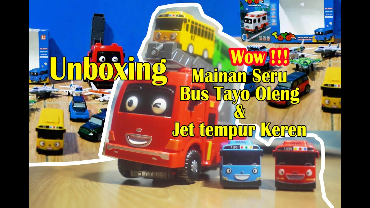 Tayo Cute Toy Bus & Airplane Unboxing 🚍✈️ | Kids Toys Surprise Play 