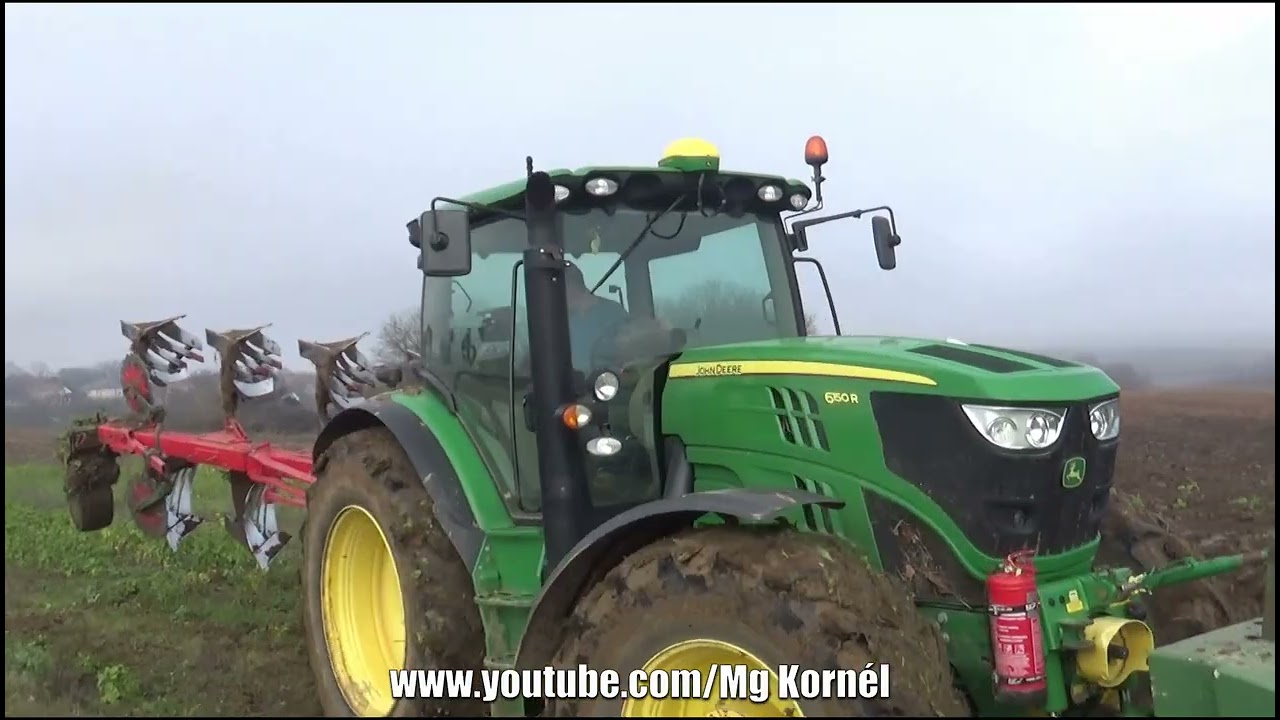 John Deere 6150R Ploughing 2025