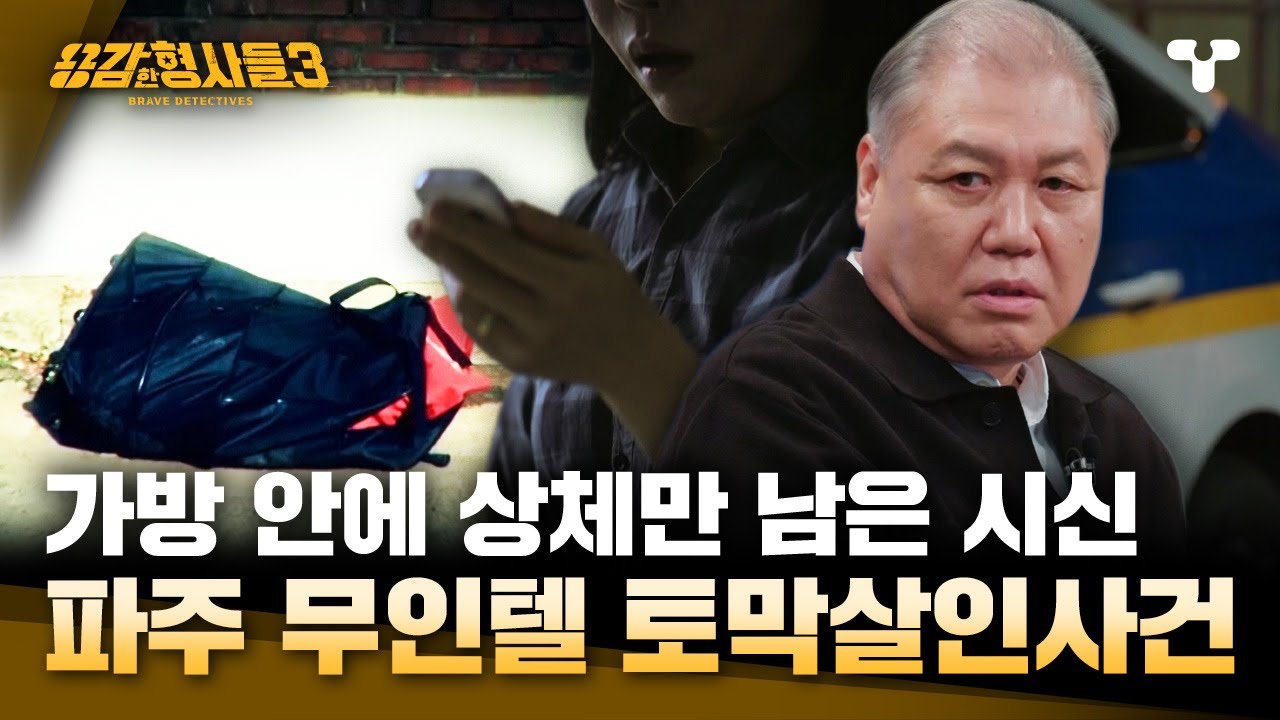 [#용감한형사들3] 길가에 버젓이 버려져 있는 가방의 정체, 맥락 실종시키는 범인의 진술 | 요약본