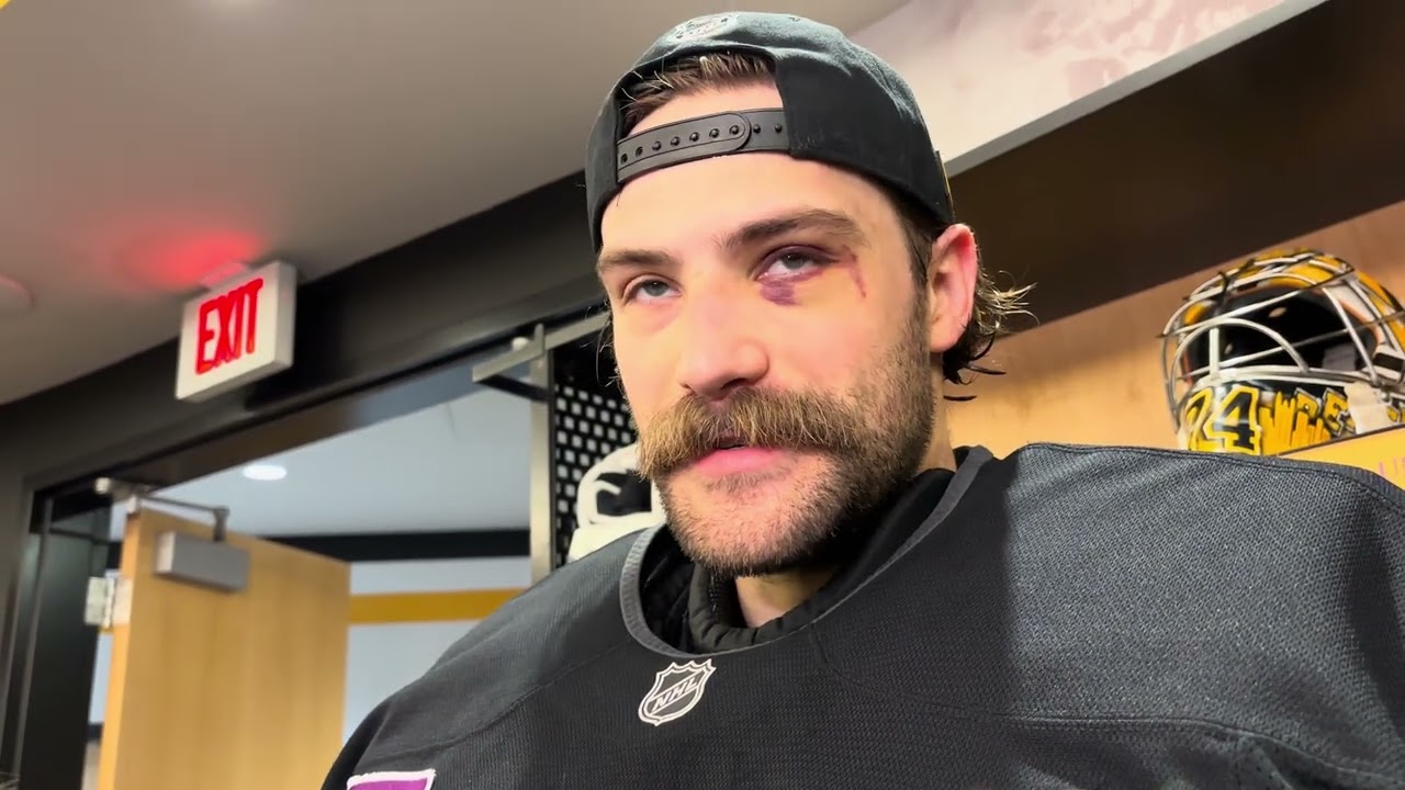 Stuart Skinner, Penguins, on eye injury