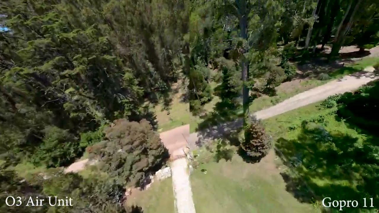 Test Cinebot30 O3 air unit con full Gopro 11