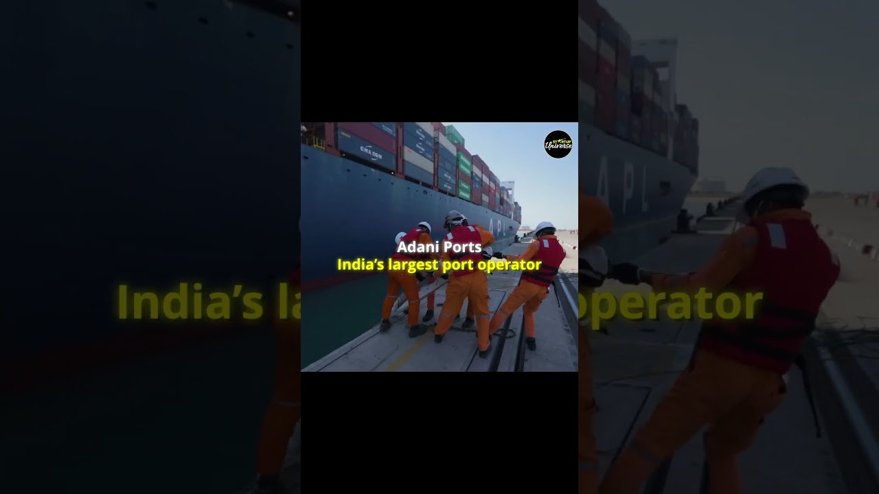Adani Ports India&rsquo;s largest port operator #adaniports #indiatrade #portbusiness #adaniupdate