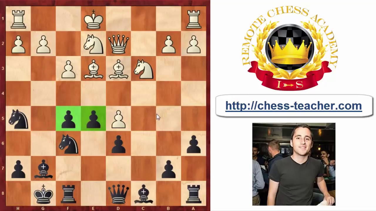 chess lesson:Positional Pawn Sacrifices of Garry Kasparov