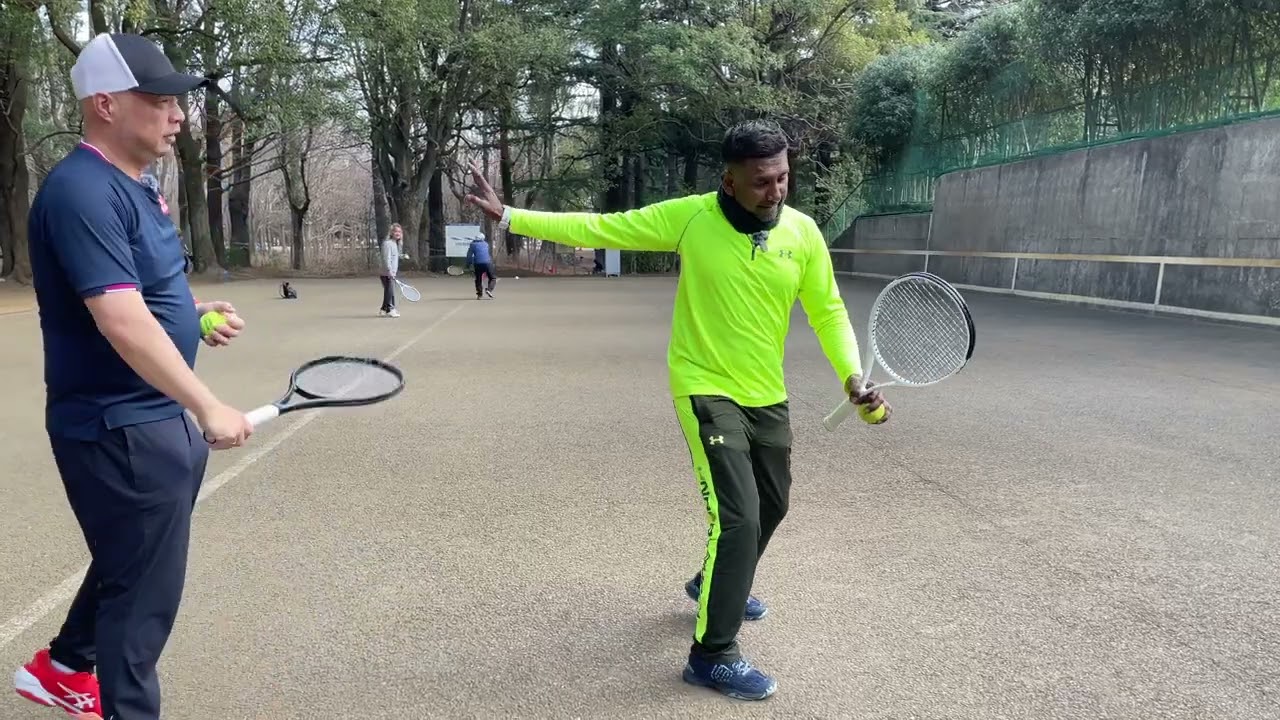 I TAKE A GAME CHANGING FOREHAND LESSON FROM COACH MATT IN JAPAN ON THE WALL!?!?!?