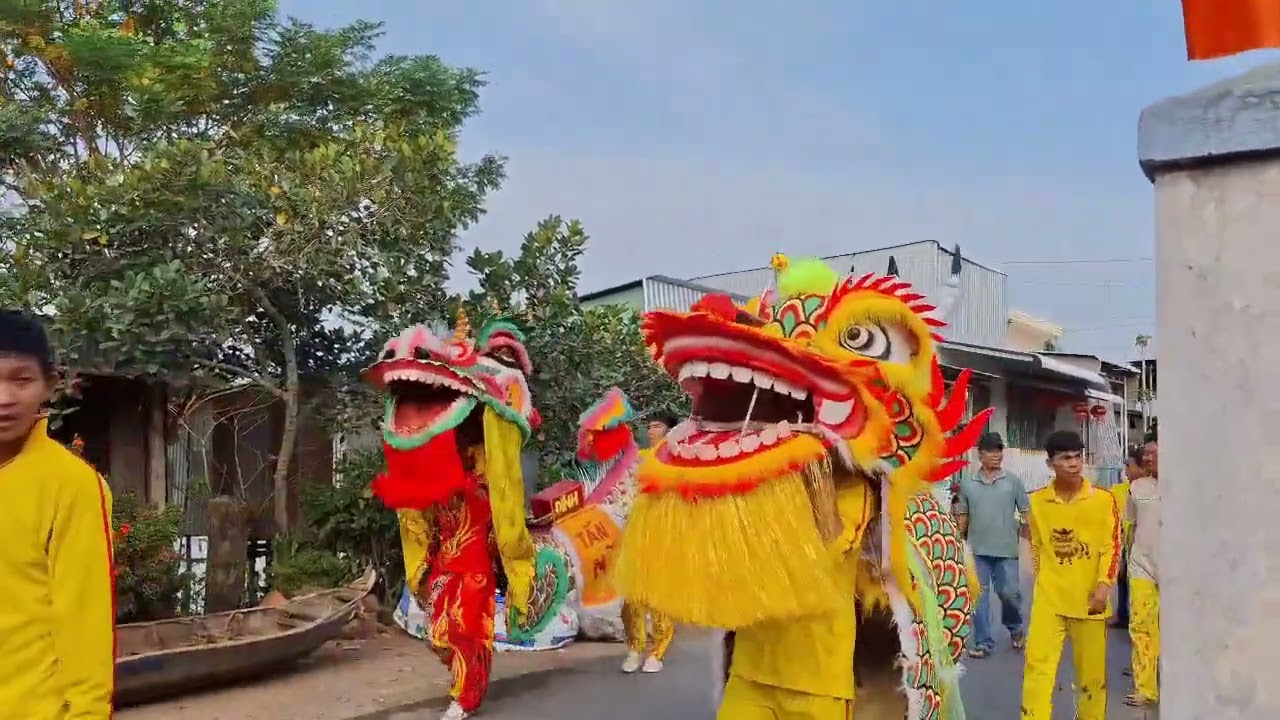 Mùng 6 Tết đón lễ rước sắc Thần đình Tấn Mỹ- AG.