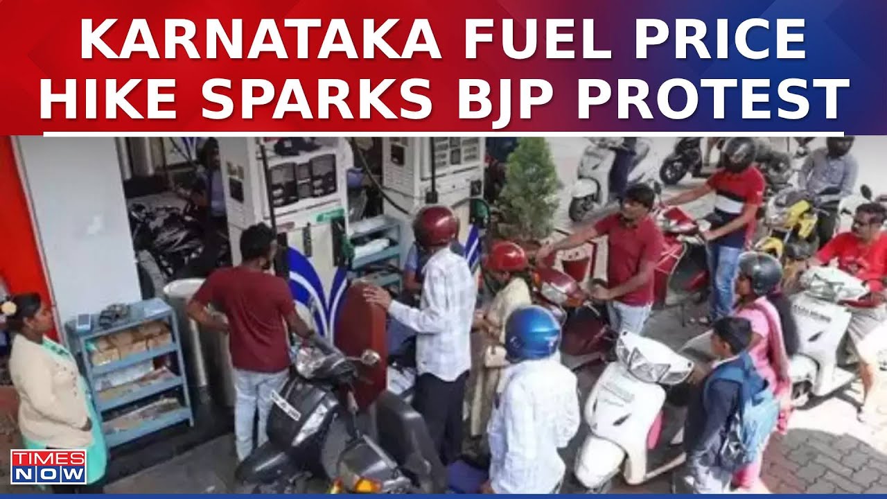 Karnataka Fuel Price Hike Sparks Controversy: BJP Raises Alarm Over State Guarantees | English News
