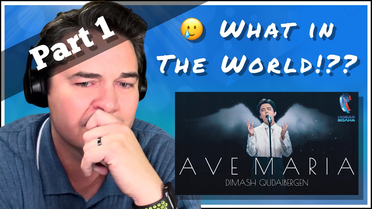 Pastor Moved to Tears Watching DIMASH - AVE MARIA | Reaction (Part One)