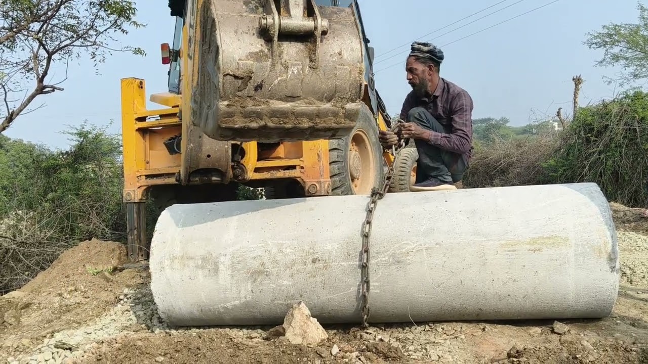 पाइप लाइन😱🤔#trendingvideo #jcbbaba #jcb #jcbjcb #viralvideo 