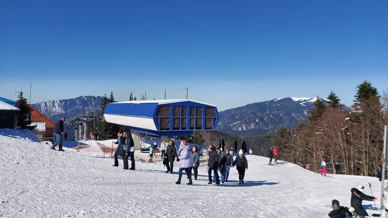 AZUGA (păstrăvărie) 950 m - vf. CLABUCETUL AZUGII 1586 m - cab. SUSAI 1450 m - cab. GÂRBOVA 1350 m