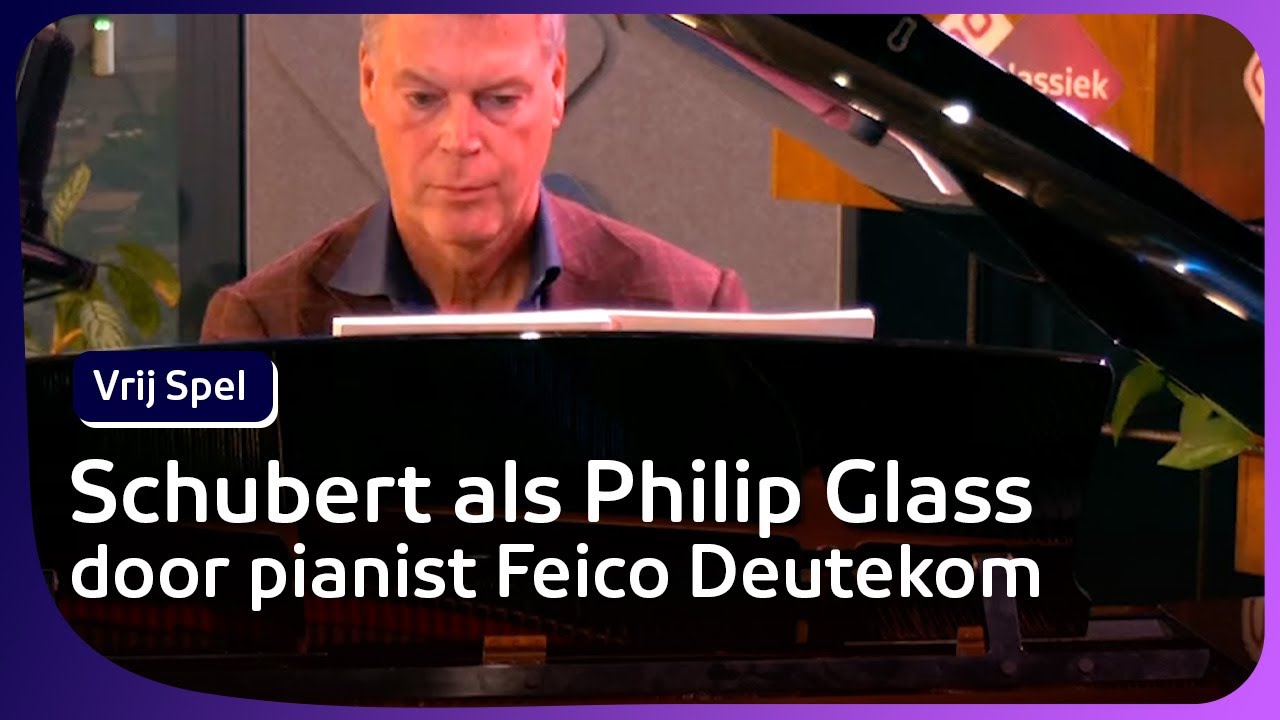 Pianist Feico Deutekom speelt Schubert als Philip Glass | NPO Klassiek