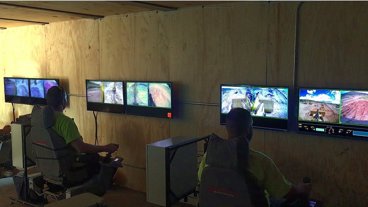 Система дистанционного управления ControlMaster &mdash; проект Western Contracting &mdash; бульдозер и экскаватор &mdash; RCT