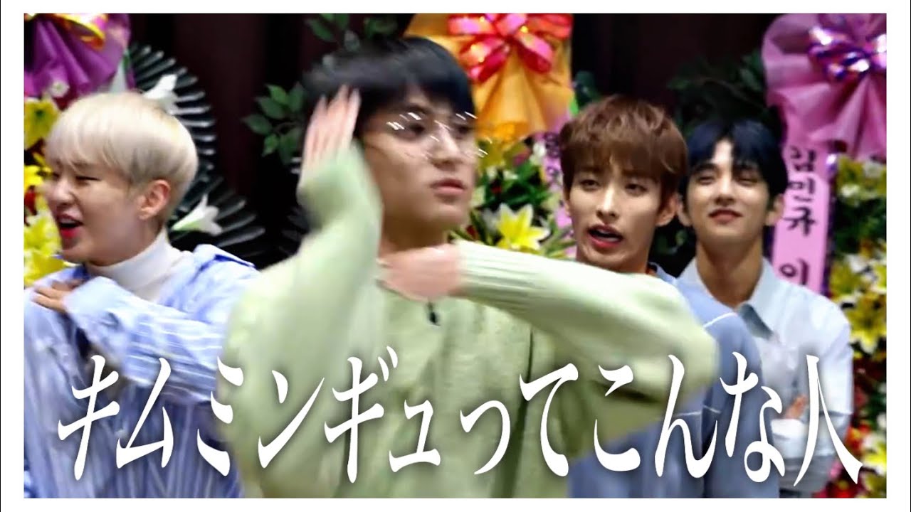 色んなキムミンギュを集めた元気が出る動画[SEVENTEEN/세븐틴/MINGYU/민규]