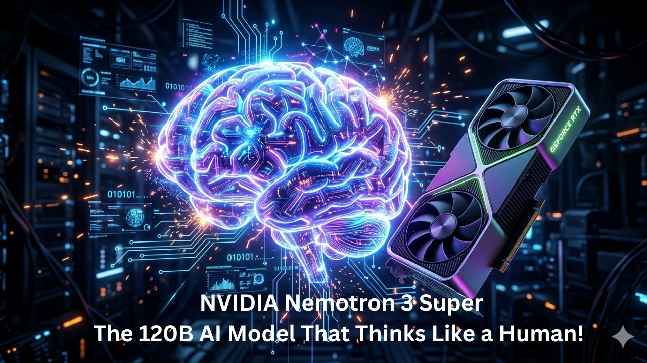 NVIDIA Nemotron 3 Super &mdash; The 120B AI Model That Thinks Like a Human!