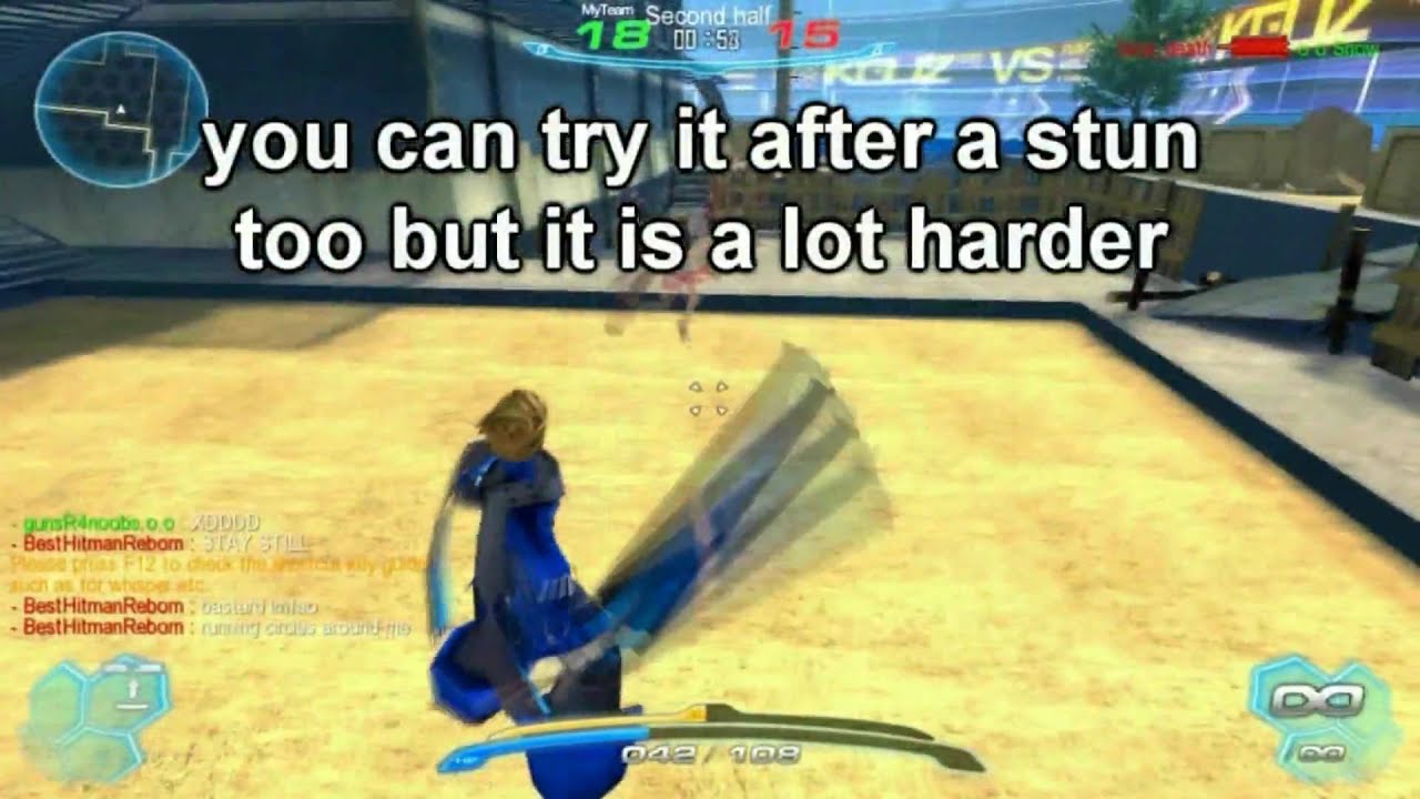 S4 League Sword Combat Tutorial 2/6: Stun & Dash