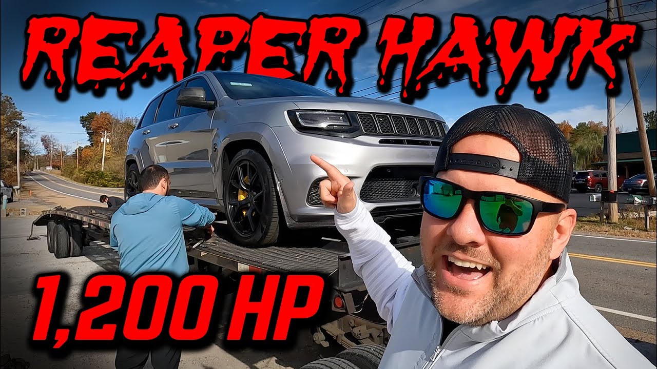 My New 1,200 HP Fully Built Jeep Trackhawk!!!!! (Reaper Hawk Build)