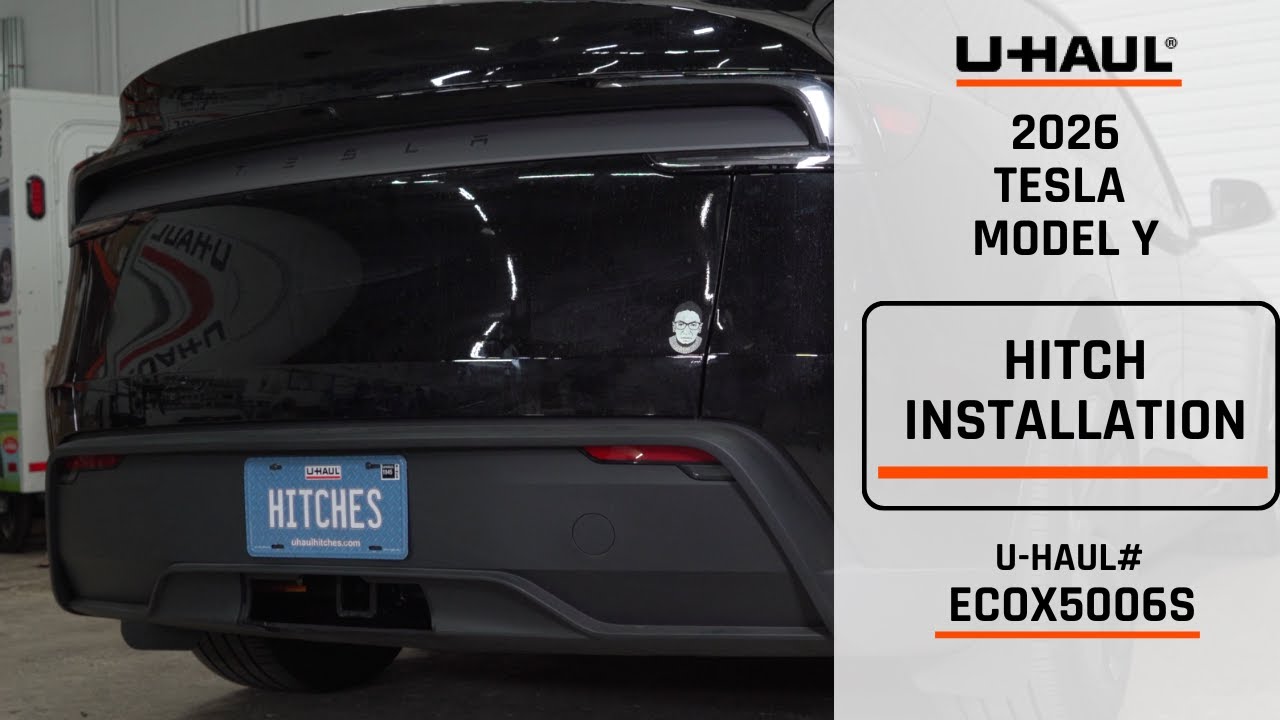 2026 Tesla Model Y | U-Haul Trailer Hitch Installation | ECOX5006S