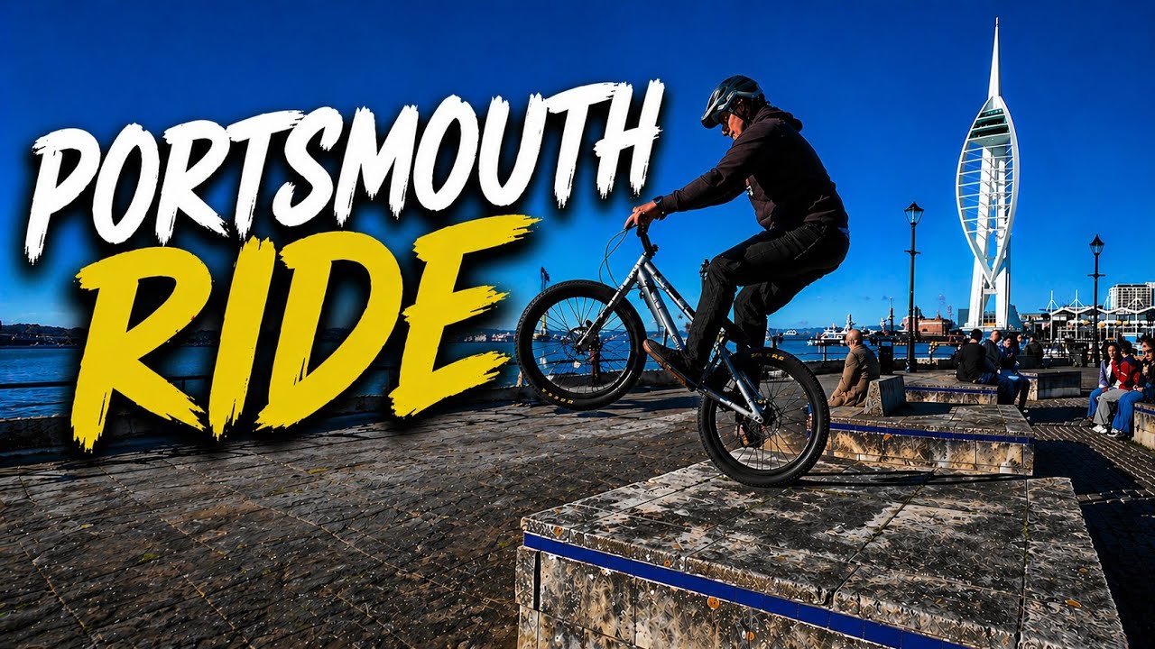 Street Trials in Portsmouth (Birthday Ride)