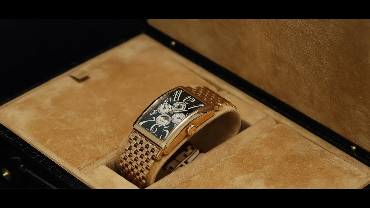 The watch of the Godfather. Franck Muller Long Island 1200 QP 18K Gold Perpetual Calendar