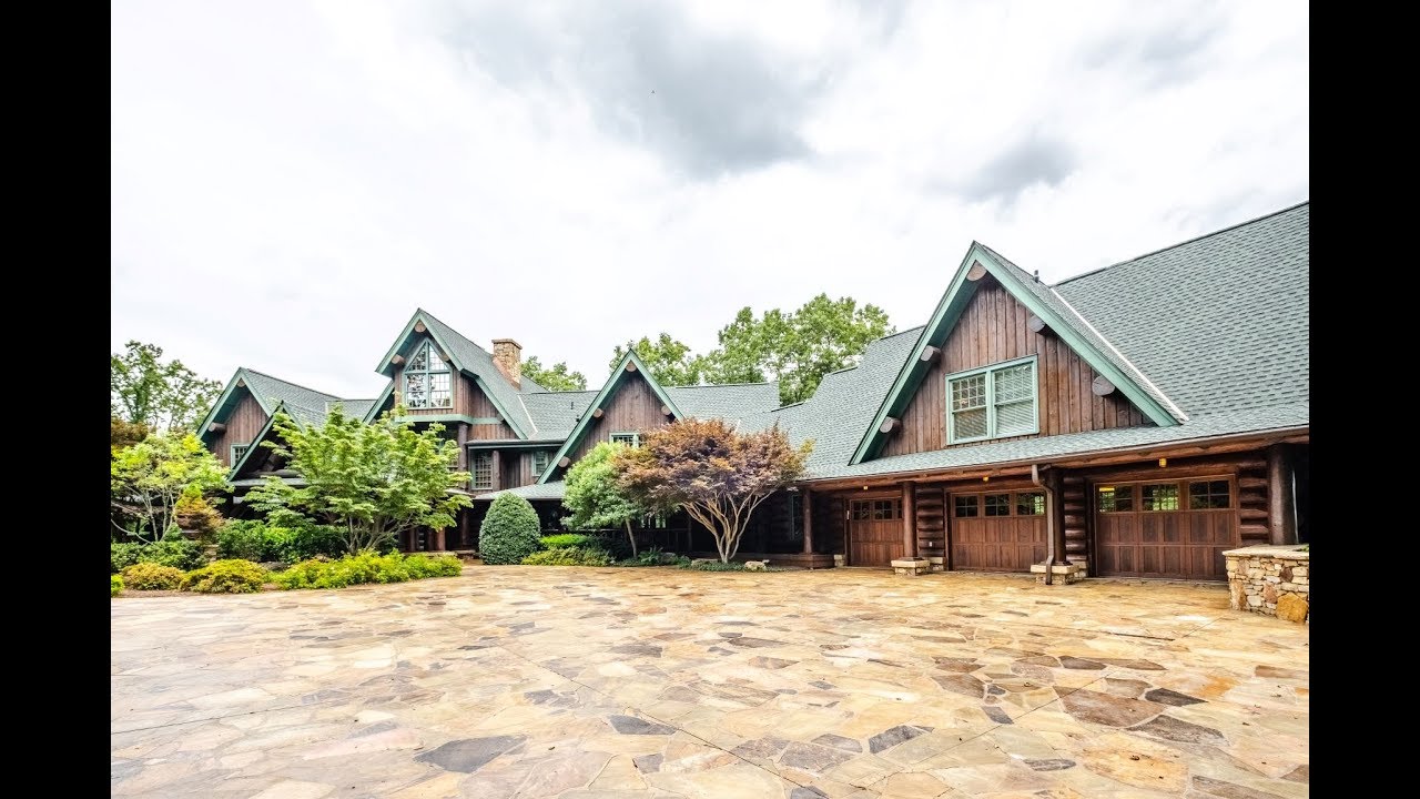State-of-the-art log home - 43 Eagle Rock Rd | Landrum SC - The Cliffs at Glassy