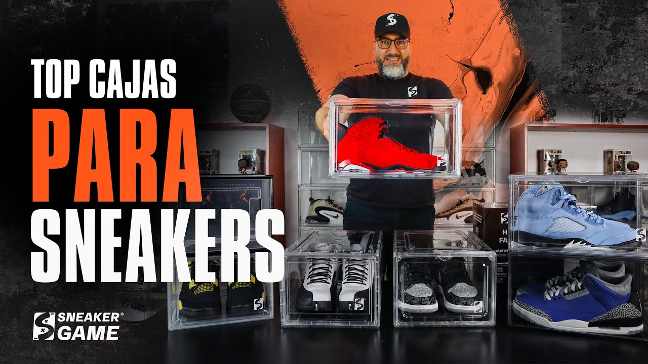TOP 6 Cajas Transparentes para Cuidar y Organizar tus Sneakers (zapatillas)