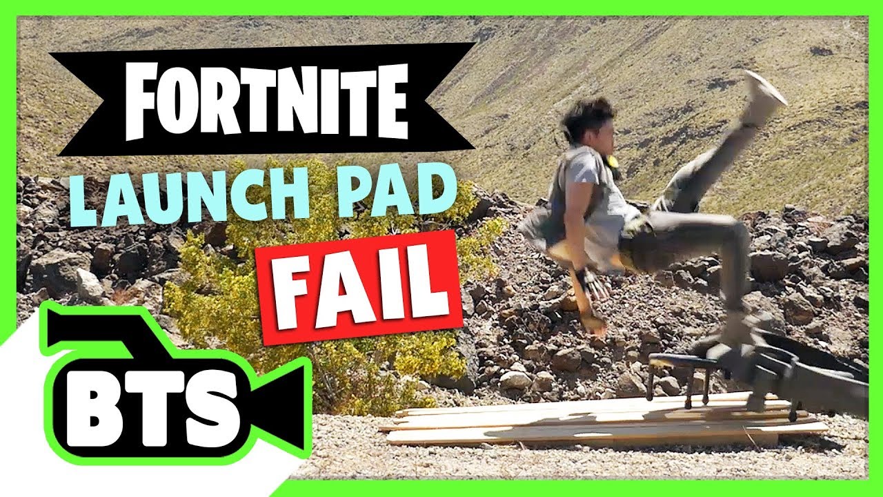 Провал стартовой площадки Fortnite! (BTS)