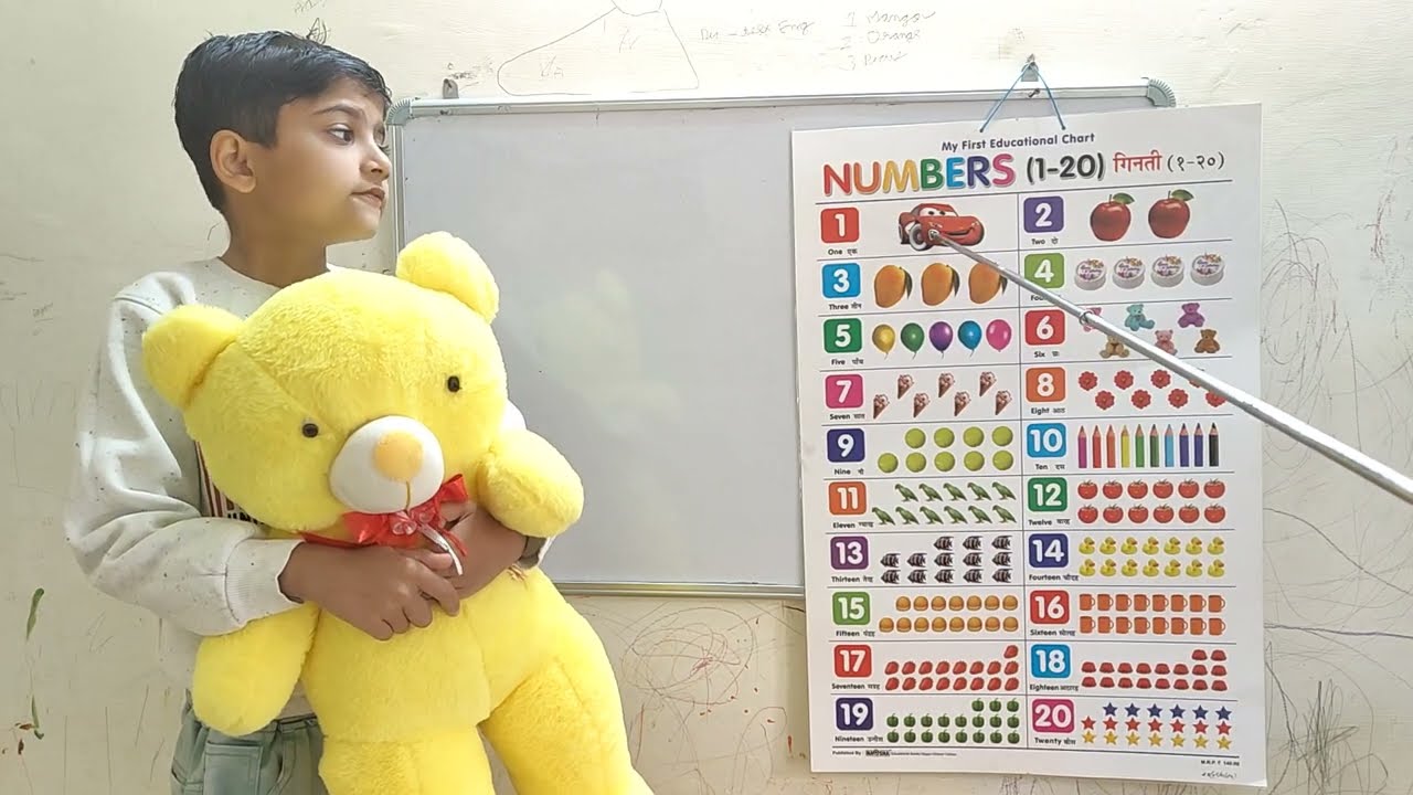 Learn math numbers from 1 to 20 #maths 