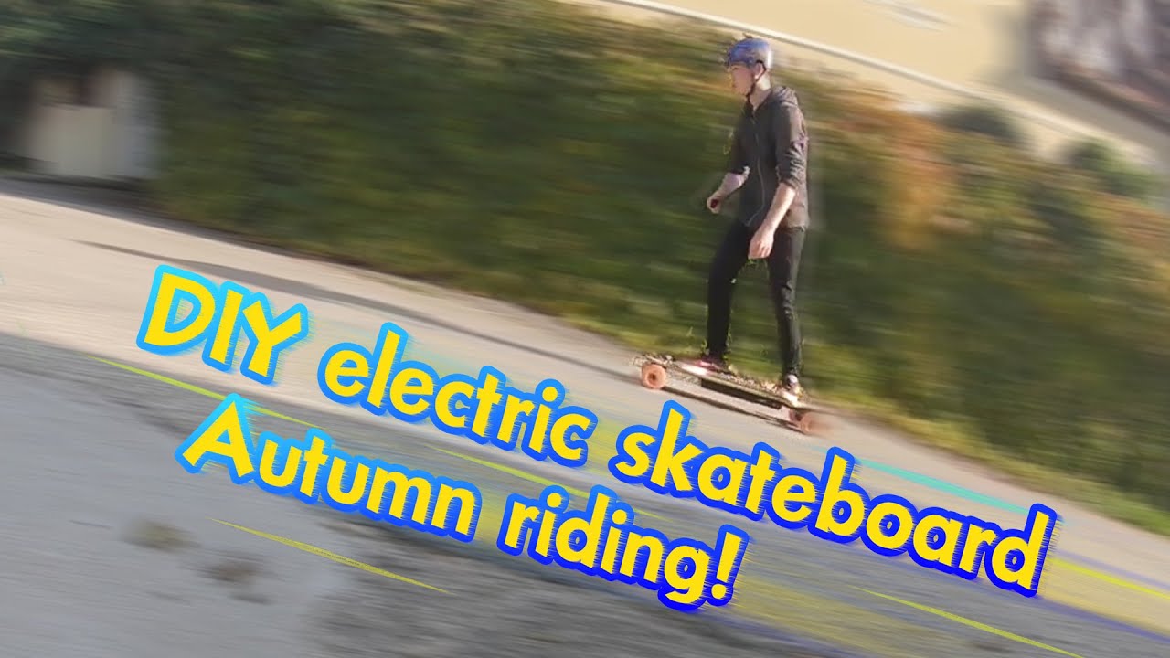 Diy Dual Drive Esk8 Motor 6354 First Autumn Riding | Flipsky