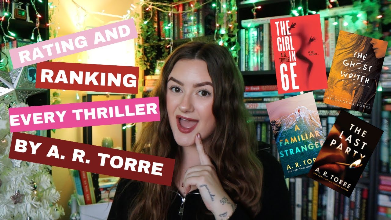 a r torre thriller book recommendations | her entire backlist, RATED & RANKED