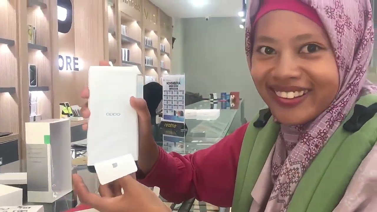 unboxing oppo A5