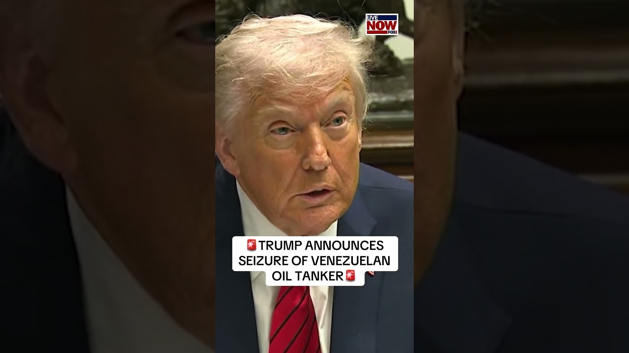 BREAKING: Trump seizes Oil Tanker