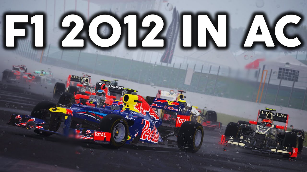 F1 2012 Car + HUD Mods For Assetto Corsa!!