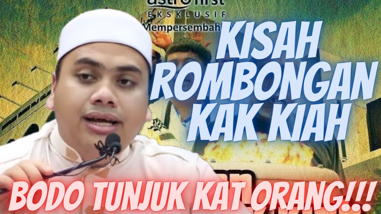 Ustaz Ahmad Husam l Bodo Tunjuk Kat Orang l Rombongan Kak Kiah l Orang Kodiang Naik Kapai Terbang!!!