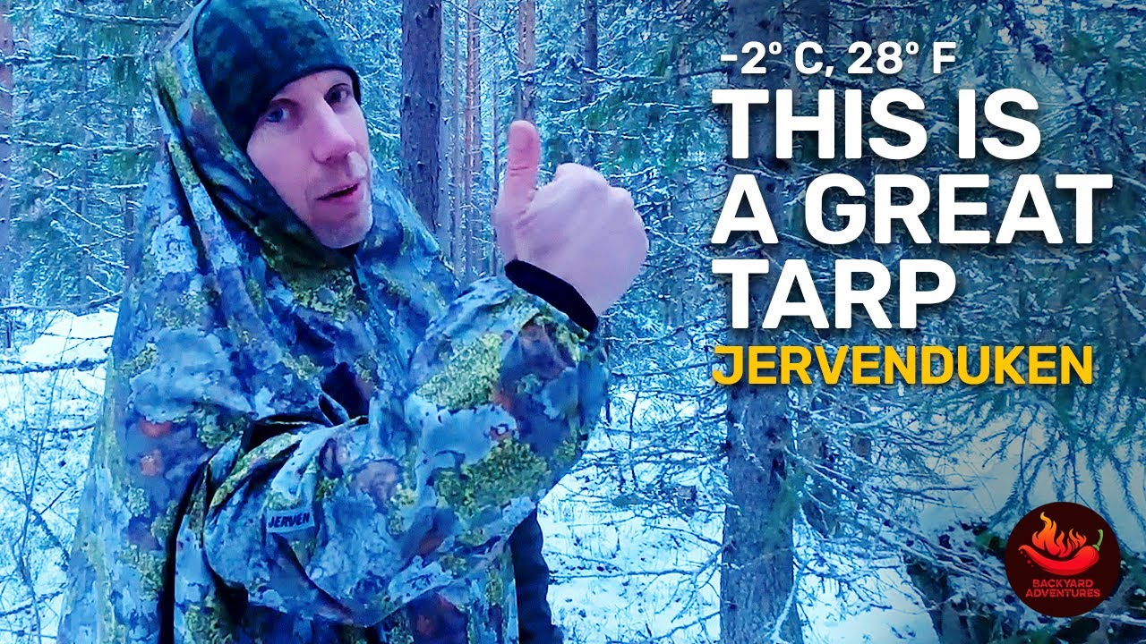 Survival Tarp Shelter. Unboxing the 