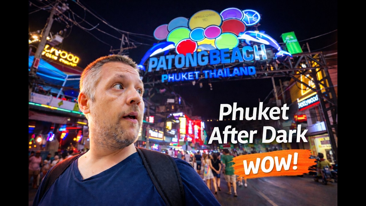 Phuket After Dark – Bangla Road Night Walk (Patong Beach)