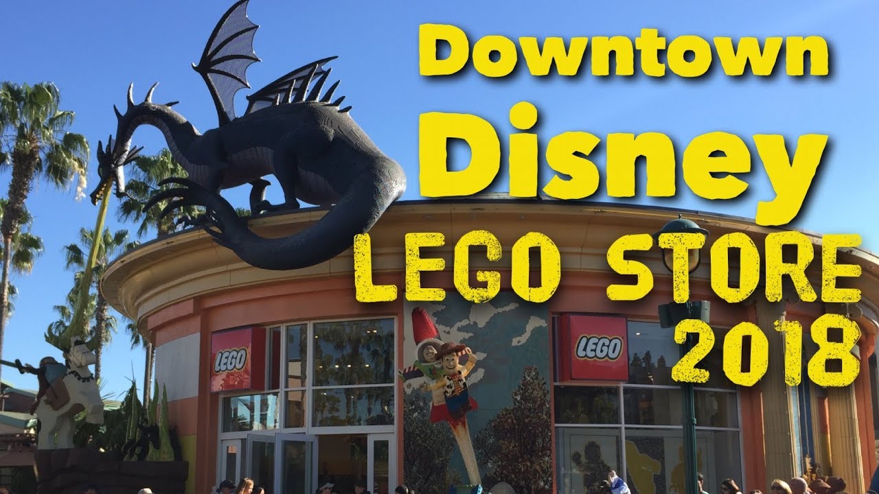 Lego Store Downtown Disney 2018 Store Tour Walkthrough