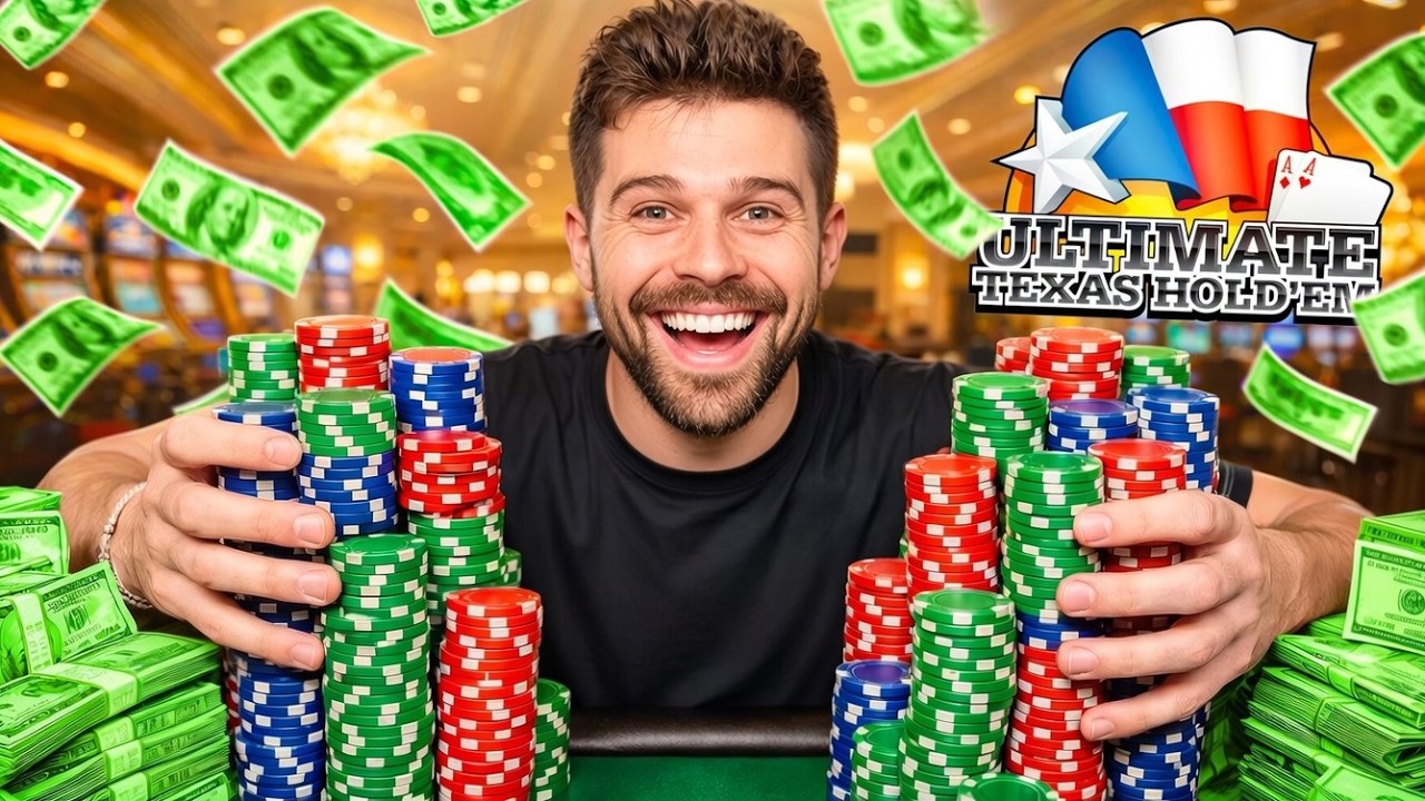 ОДНА ИЗ САМЫХ БЕЗУМНЫХ РАЗДАЧ В МОЕЙ ЖИЗНИ! (Ultimate Texas Holdem)