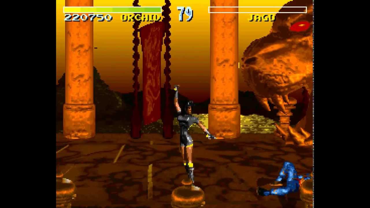 [SNES] Killer Instinct | Orchid Gameplay | Hard Level