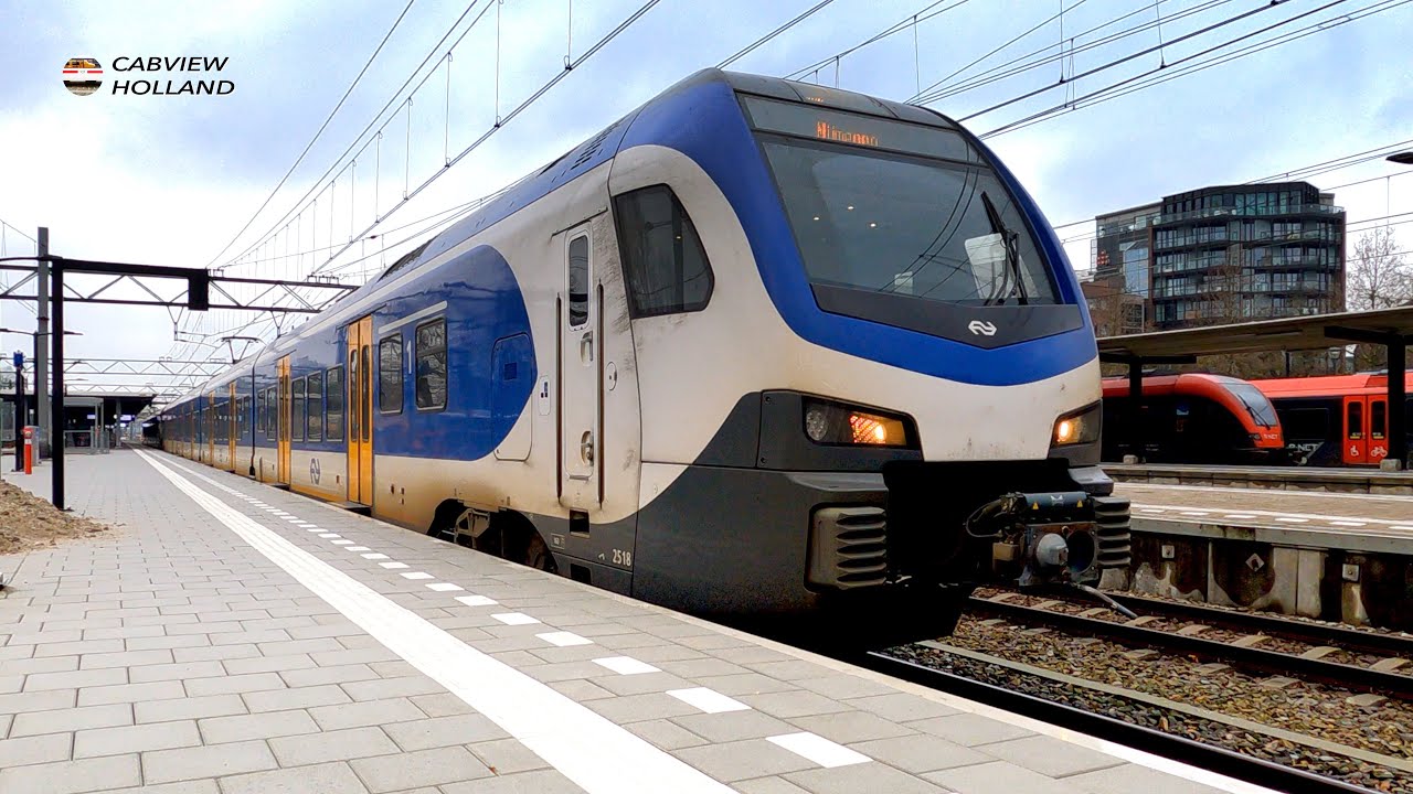 Flinker Leichter Innovativer Regionaltriebzug: Dordrecht - Breda - 's-Hertogenbosch FLIRT 3/1/2023