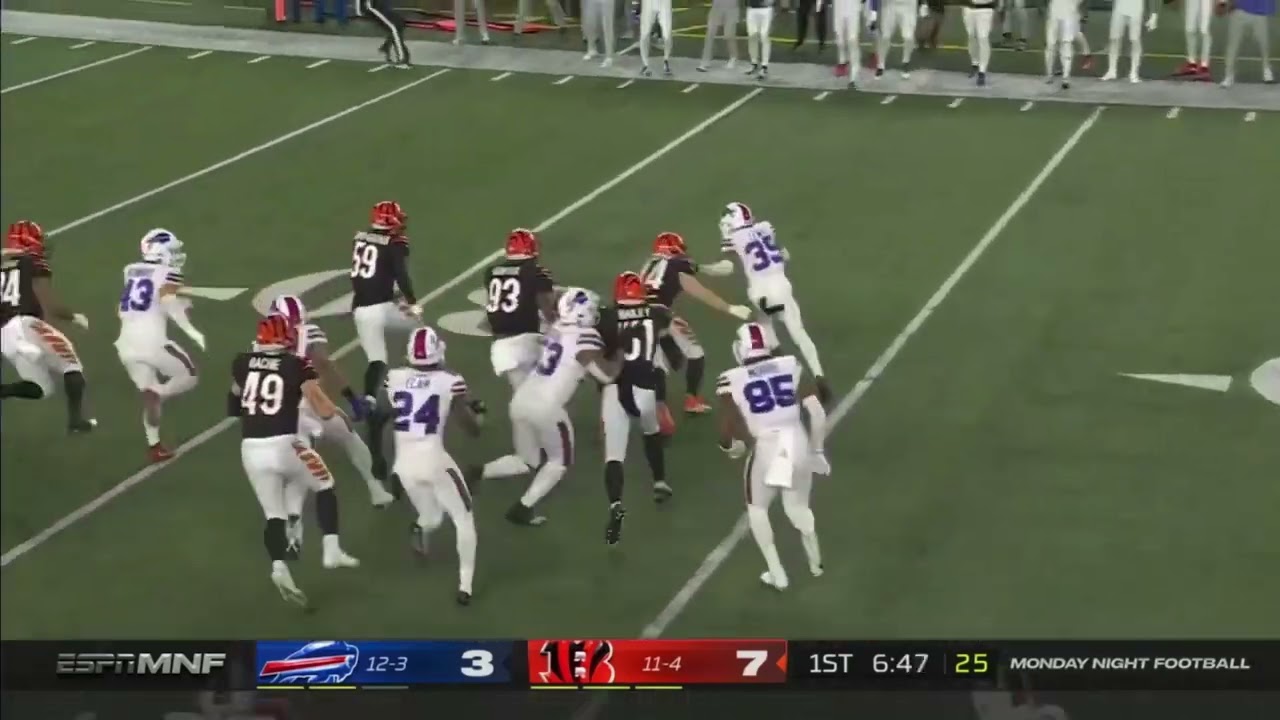 Bills @Bengals Week 17 2022 Highlights