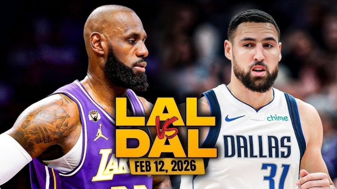 Los Angeles Lakers vs Dallas Mavericks Full Game Highlights – February 12, 2026 | NBA Season